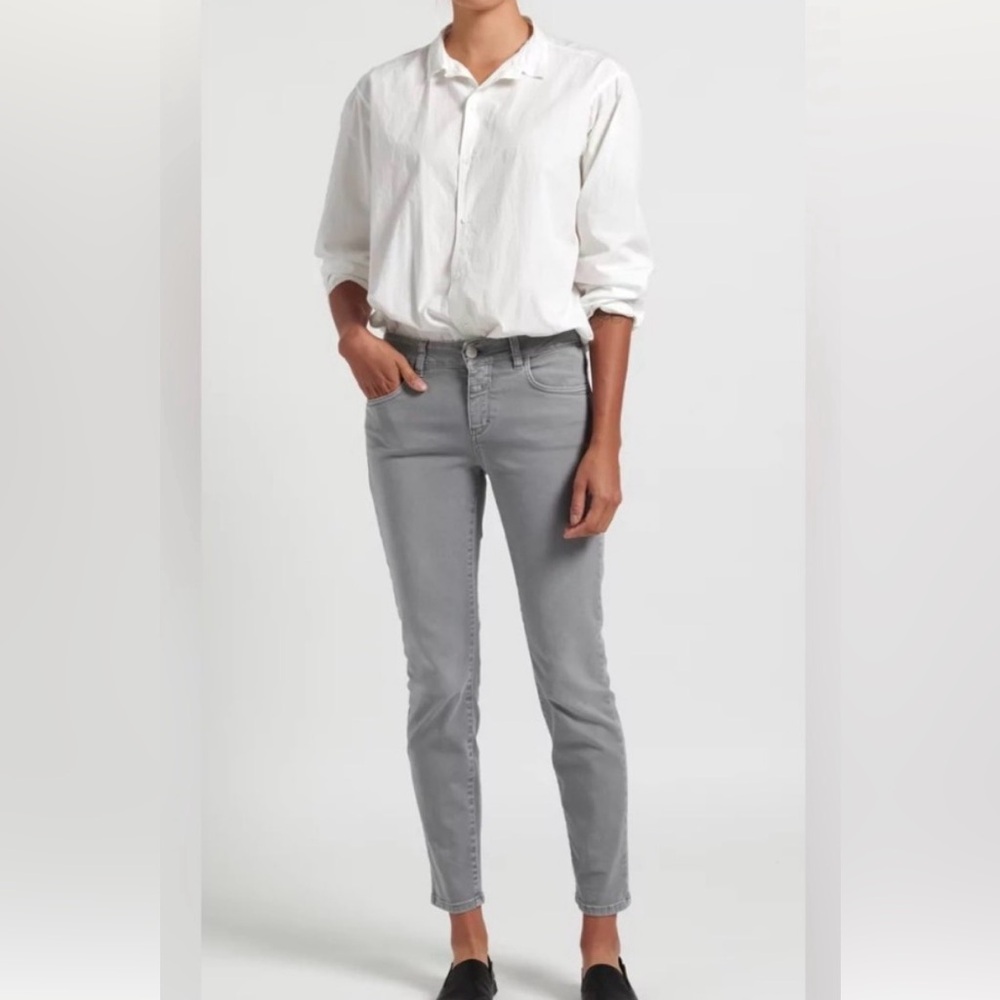 Closed Baker Women's Light Gray Skinny Jeans